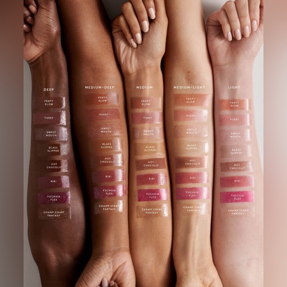 ✨Fussy Heat✨FENTY Beauty New in Box Gloss Bomb Heat - Luminizer & Plumper - Picture 2 of 8